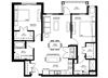 Millberry_2 Bedroom Floor Plan